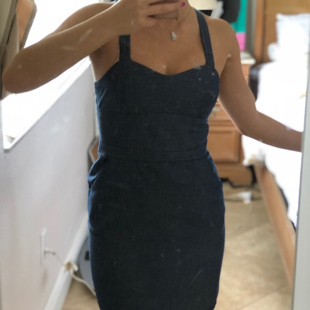 Band of Gypsies Sweetheart Blue Dress/ Size Small